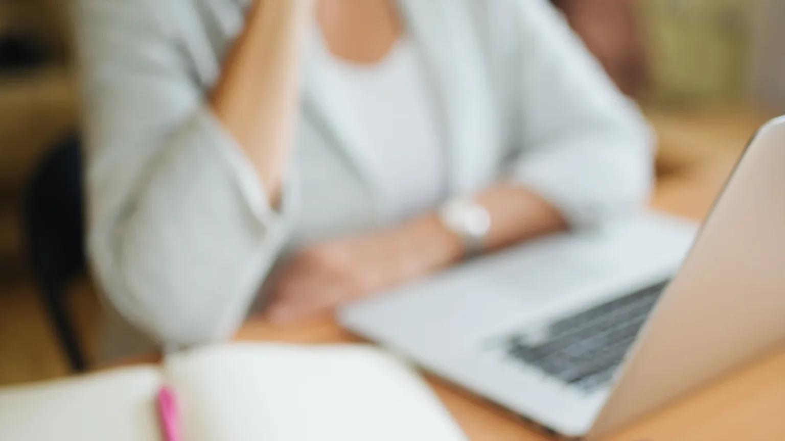 business owner reviewing accounting dashboard